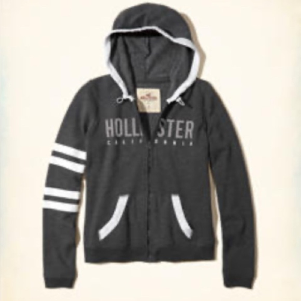 Stripe Logo Graphic Hoodie